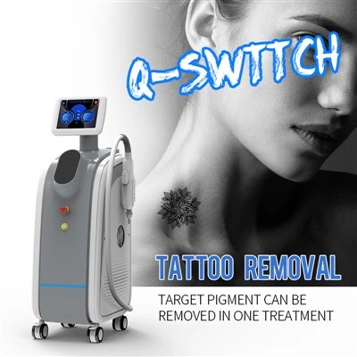 Q Switch Tatoveringsfjernelse Lasermaskine til salg