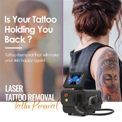 Høj kraftfuld Q skiftet ND YAG Laser