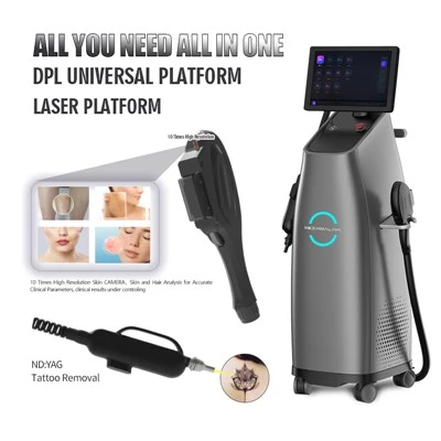 IPL Skin Rejuvenation ND Yag Tattoo Removal System