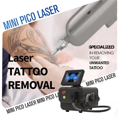 Q Switch Laser Tatoveringsfjernelsesmaskine